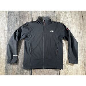 The North Face Summit Series WindStopper Jacket Womens Small Softshell Black